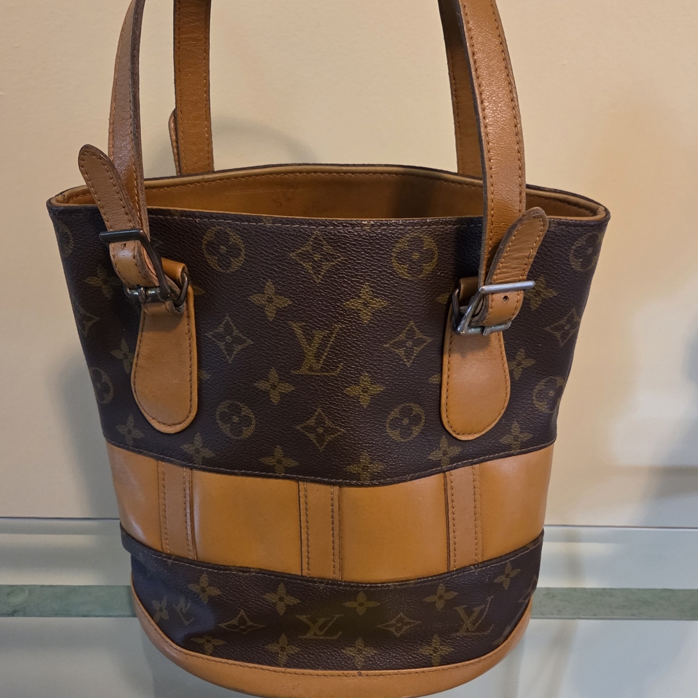 Louis Vuitton Brown Monogram Tote Bag